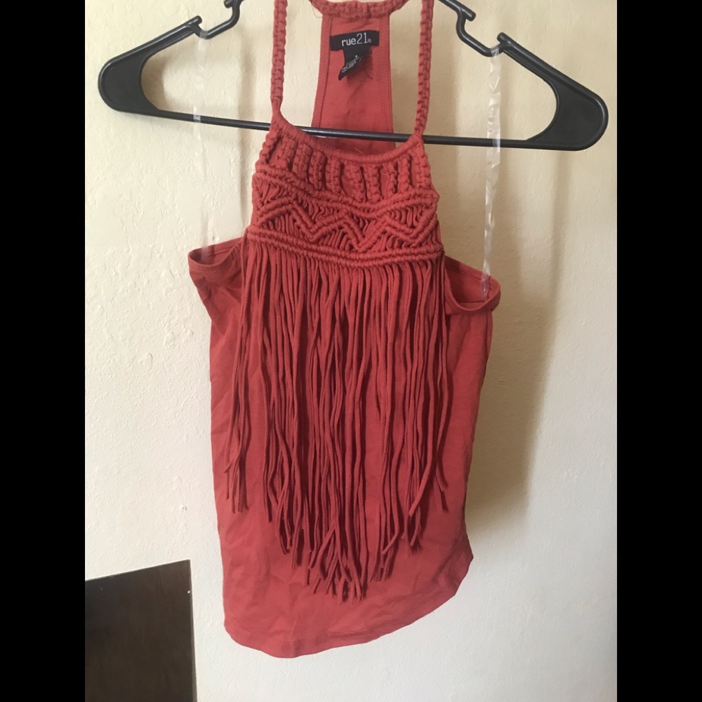 Fringe top
